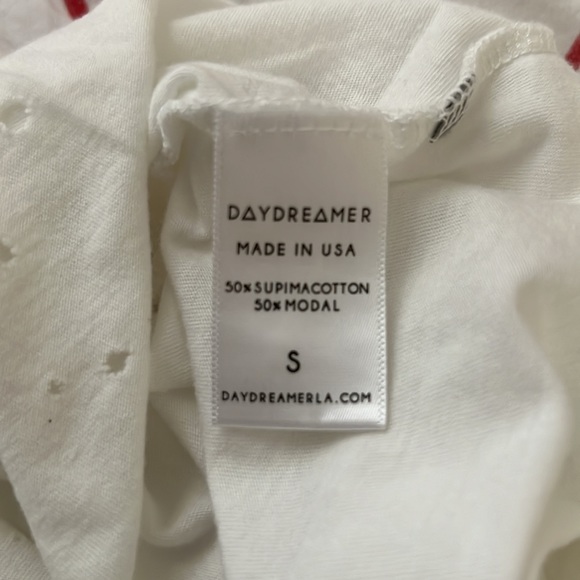 Daydreamer Queen Cut off Tee NWOT - Picture 4 of 4